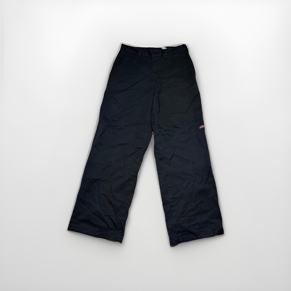 Dickies Black Work Pants Men 36x28 Heavyweight Twill Utility Straight Leg‎